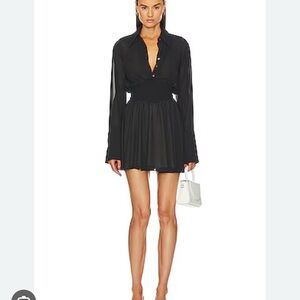 Sophisticated Black Long Sleeve Dress